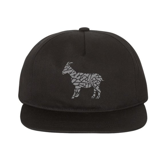 Elephant Goat Snapback Hat Emo, Retro, OG, Cement, Legend - Picture 1 of 2